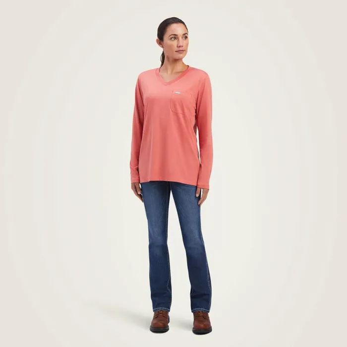 Rebar Workman Barn Graphic TShirt Faded Rose Women Ariat TShirts and Tops Rebar Workman Barn Graphic TShirt Faded Rose Women Ariat TShirts and Tops