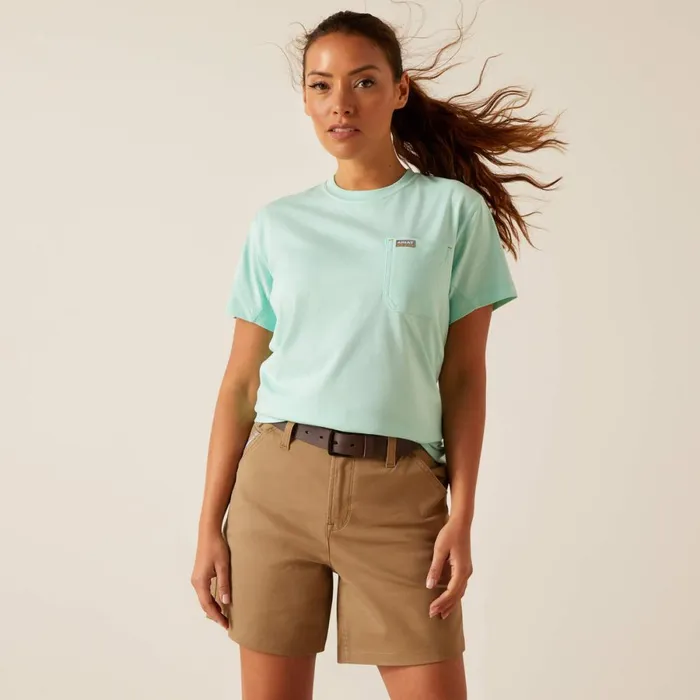 Rebar Workman True Grit TShirt Yucca Women Ariat TShirts and Tops Rebar Workman True Grit TShirt Yucca Women Ariat TShirts and Tops