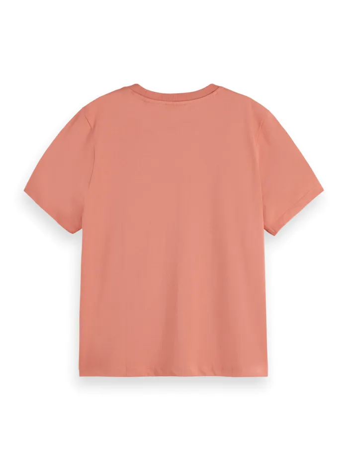 Regular Fit Tshirt With Front Artwork Soft Ice Women Scotch and Soda Tops and TShirts Regular Fit Tshirt With Front Artwork Soft Ice Women Scotch and Soda Tops and TShirts