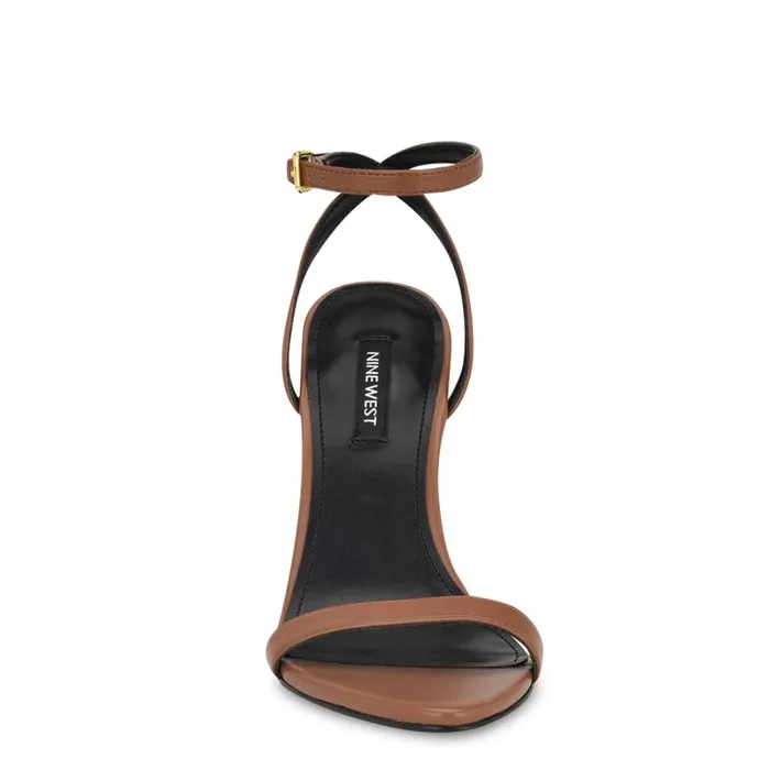 Reina Ankle Strap Sandals Light Brown Women Nine West Sandals Reina Ankle Strap Sandals Light Brown Women Nine West Sandals