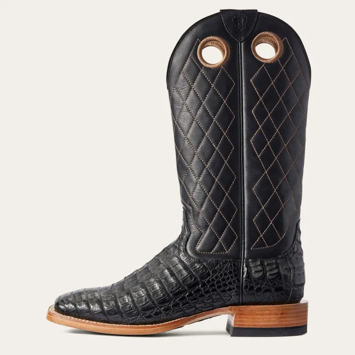 Relentless Winner039s Circle Western Boot Black Caiman Belly Men Ariat Western Boots Relentless Winner039s Circle Western Boot Black Caiman Belly Men Ariat Western Boots