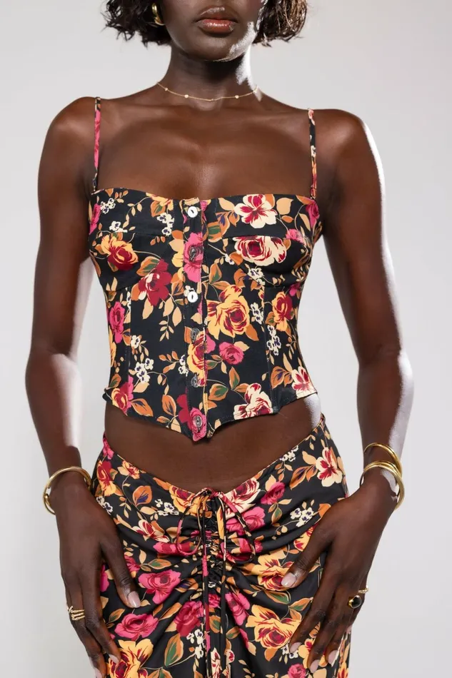 RESA Matching Sets Sienna Corset In Rosie 8211 Women
