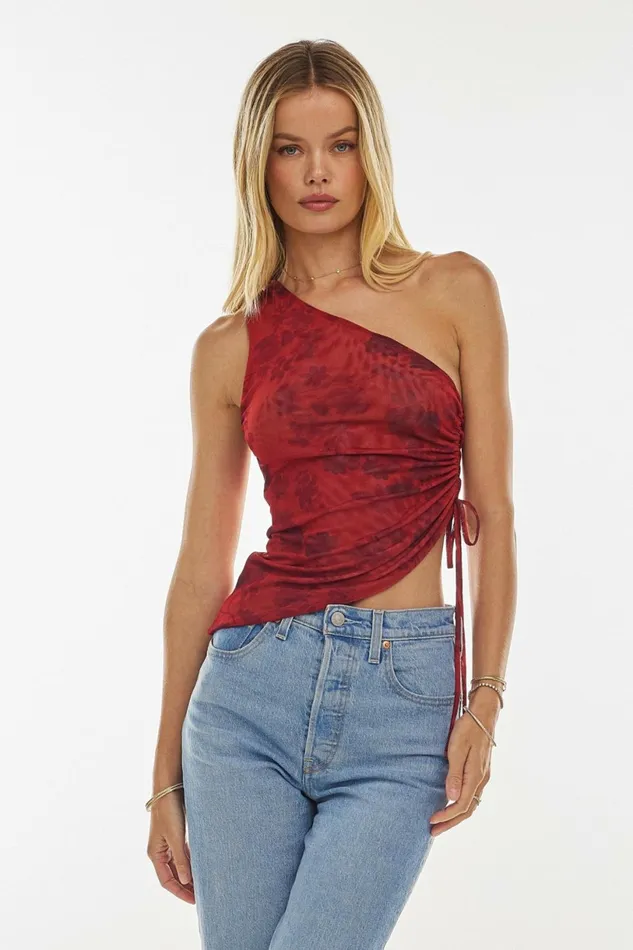 RESA Tops Crystal Top In Red Currant 8211 Women