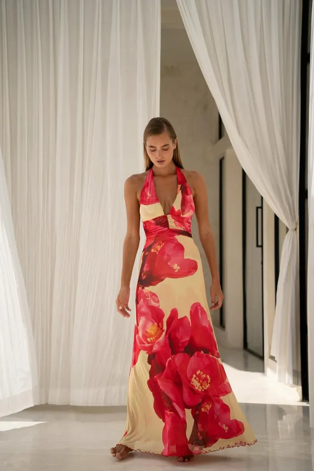 RESA Wedding Guest Chelsea Maxi Dress In Crawford 8211 Women