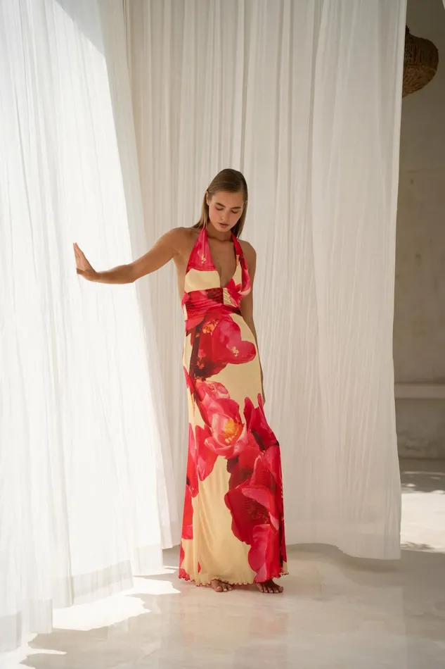 RESA Wedding Guest Chelsea Maxi Dress In Crawford 8211 Women