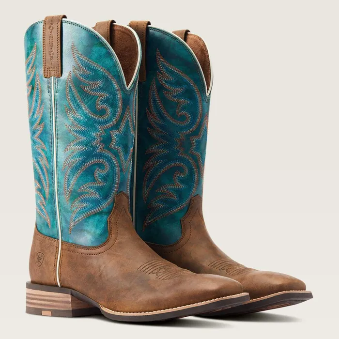 Ricochet Cowboy Boot Aged Tan Men Ariat Western Boots Ricochet Cowboy Boot Aged Tan Men Ariat Western Boots