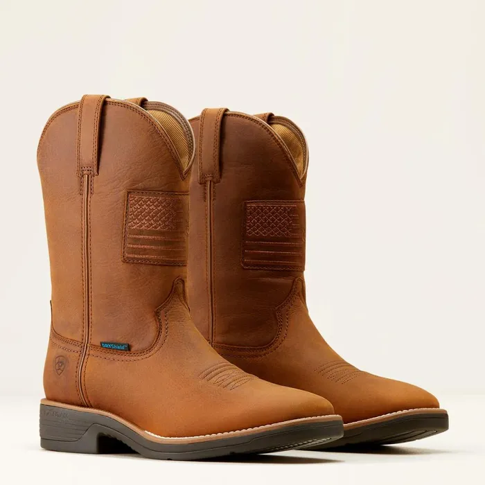Ridgeback Country Waterproof Cowboy Boot Status Brown Men Ariat Western Boots Ridgeback Country Waterproof Cowboy Boot Status Brown Men Ariat Western Boots