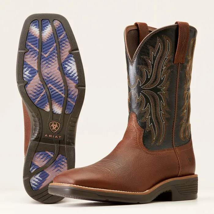 Ridgeback Cowboy Boot Deepest Clay Men Ariat Western Boots