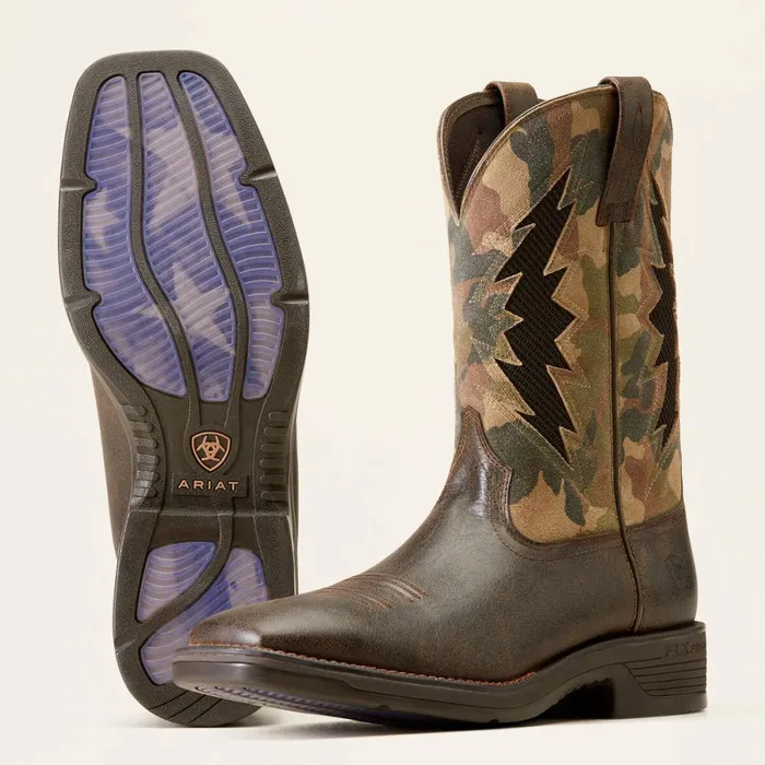 Ridgeback VentTEK Western Boot Rich Brown Men Ariat Western Boots