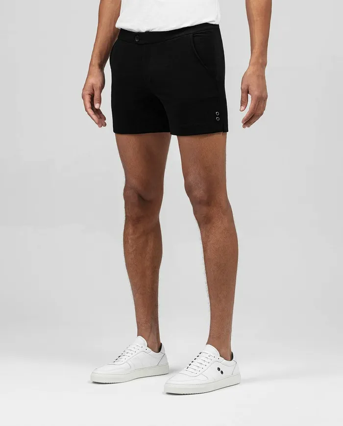 Ron Dorff RD Tennis Shorts Black Men Shorts