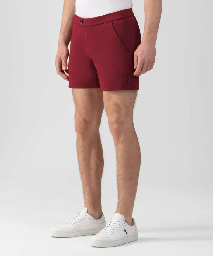 Ron Dorff RD Tennis Shorts Burnt Red Men Shorts