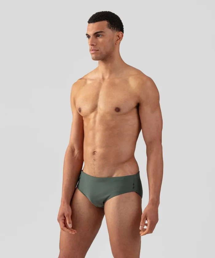 Ron Dorff Swim Briefs Army Green Men Swim Briefs