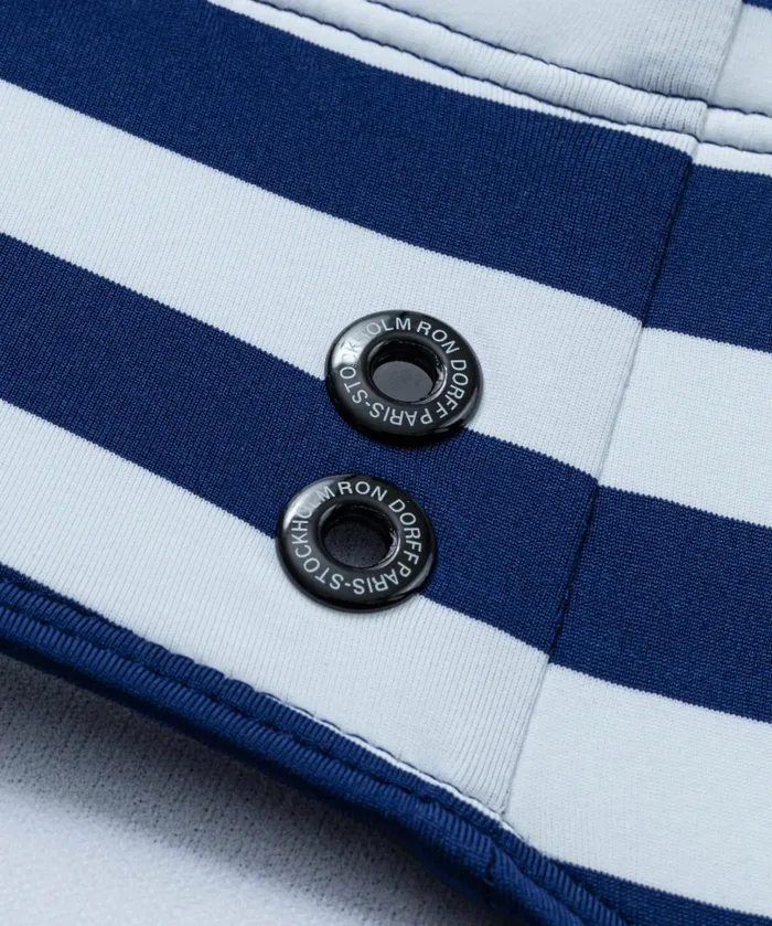 Ron Dorff Swim Briefs Horizontal Stripes NavyWhite Men Swim Briefs