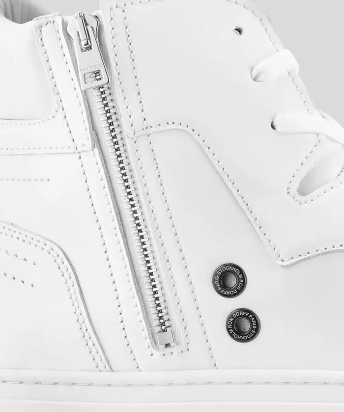 Ron Dorff Viking Hitops White Men Sneakers and Sports Socks