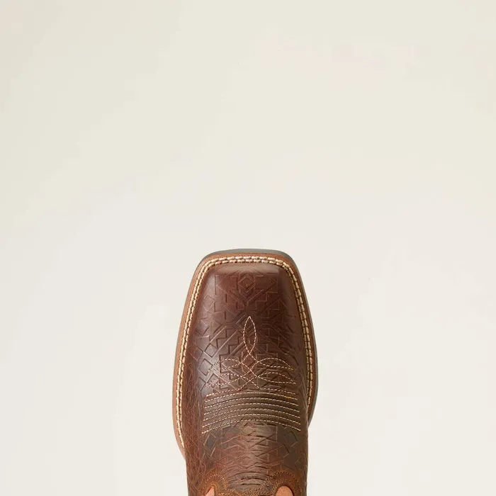 Round Up Wide Square Toe StretchFit Western Boot Toasted Blanket Emboss Women Ariat Western Boots Round Up Wide Square Toe StretchFit Western Boot Toasted Blanket Emboss Women Ariat Western Boots