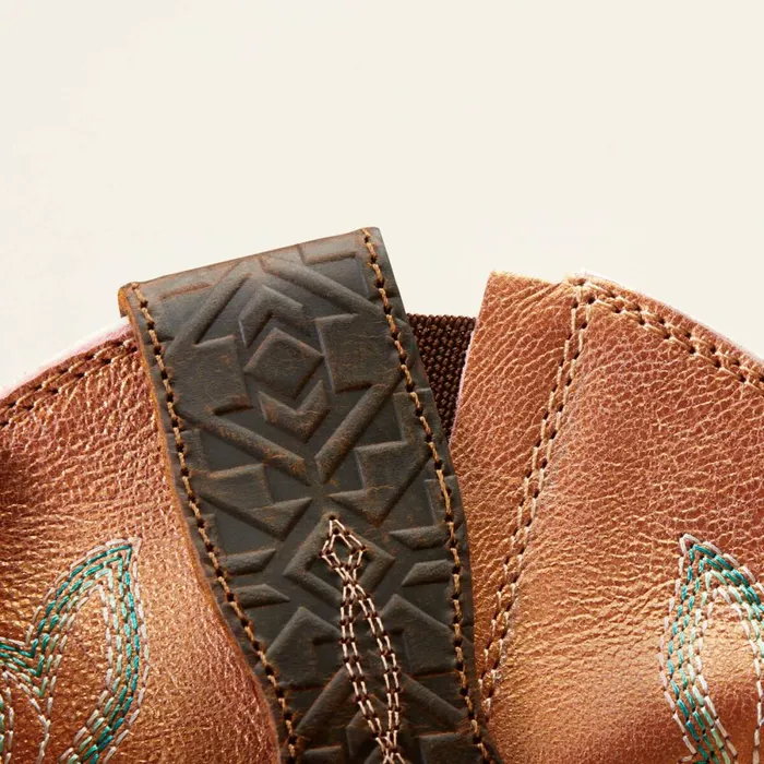 Round Up Wide Square Toe StretchFit Western Boot Toasted Blanket Emboss Women Ariat Western Boots Round Up Wide Square Toe StretchFit Western Boot Toasted Blanket Emboss Women Ariat Western Boots