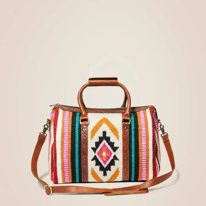 Rug Woven Duffel Multi Women Ariat Bags and Wallets
