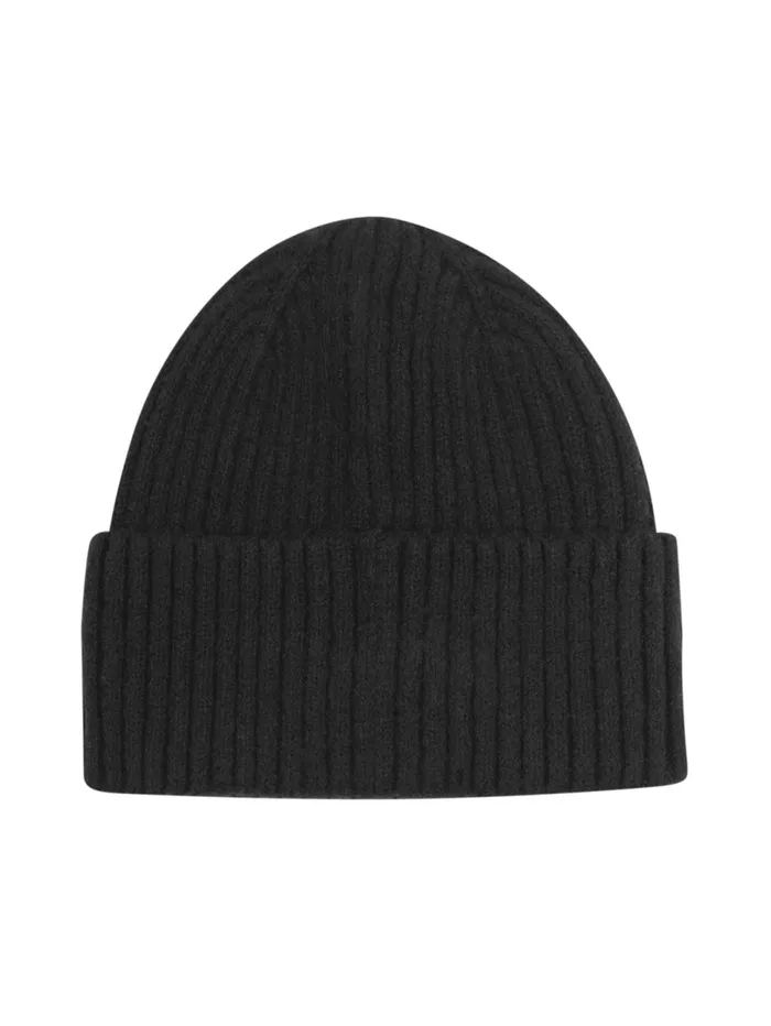 SandS DECODE RIB CUFF STITCH BEANIE Black Women Scotch and Soda Hats Scarves and Gloves SandS DECODE RIB CUFF STITCH BEANIE Black Women Scotch and Soda Hats Scarves and Gloves