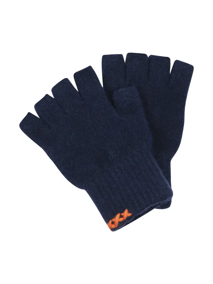 SandS X FINGERLESS GLOVE Navy Women Scotch and Soda Hats Scarves and Gloves