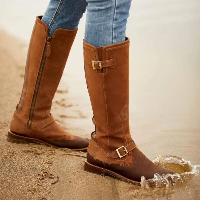 Sadie Waterproof Boot Dark Earth Women Ariat Dress and Fashion Boots Sadie Waterproof Boot Dark Earth Women Ariat Dress and Fashion Boots