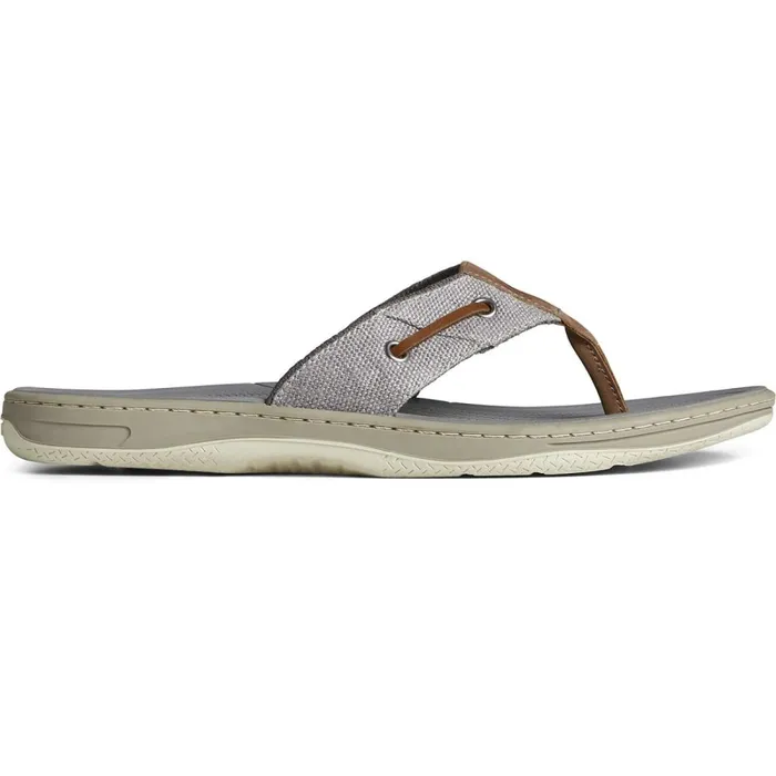Sandals Men Sperry SeaCycled Baitfish Baja Flip Flop Grey