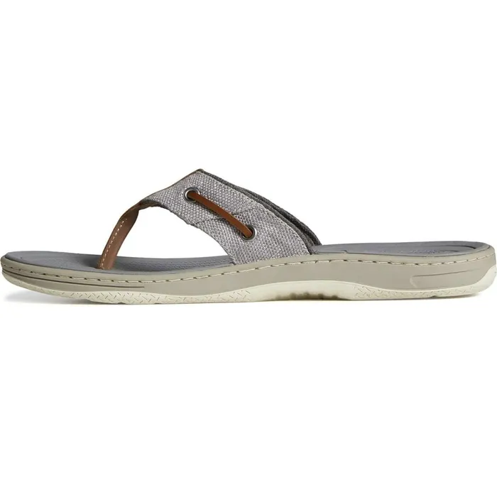 Sandals Men Sperry SeaCycled Baitfish Baja Flip Flop Grey