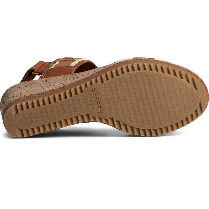 Sandals Women Sperry Kennedy Wedge Tan Sandals Women Sperry Kennedy Wedge Tan
