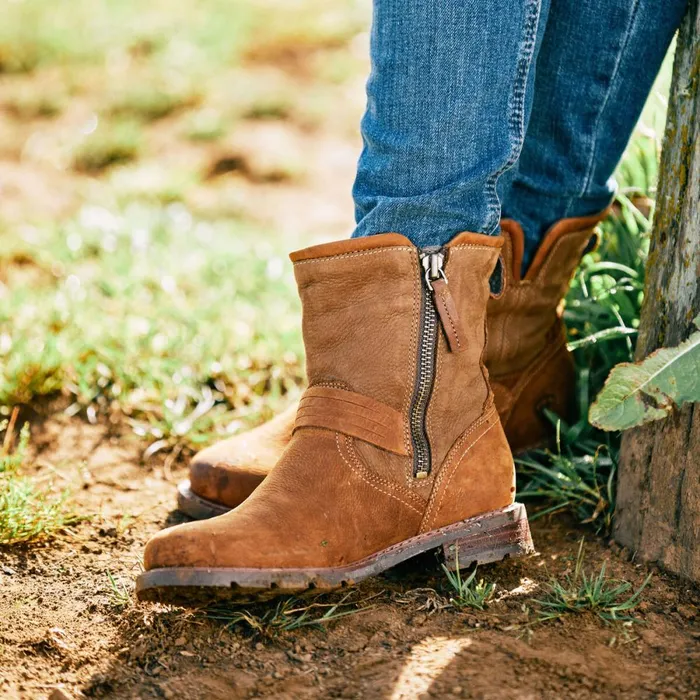 Savannah Waterproof Boot Roasted Toffee Women Ariat Booties Savannah Waterproof Boot Roasted Toffee Women Ariat Booties
