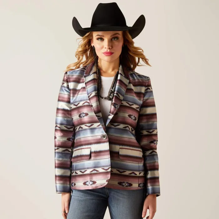 Serape Blazer Coat Endless Serape Women Ariat Jackets and Vests