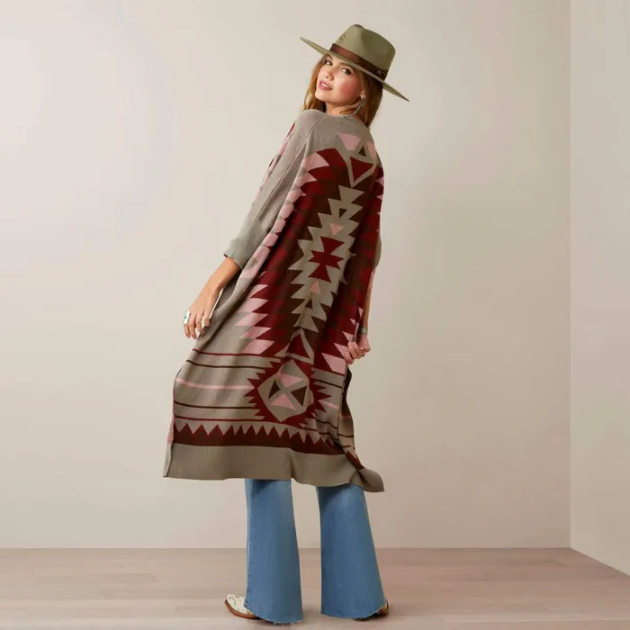 Serape Style Cardigan Multi Women Ariat Sweaters and Cardigans Serape Style Cardigan Multi Women Ariat Sweaters and Cardigans