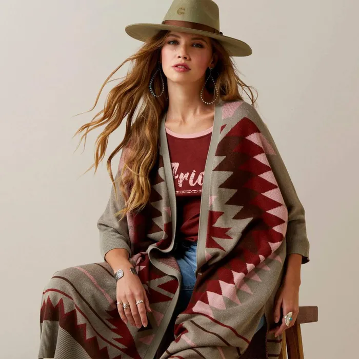 Serape Style Cardigan Multi Women Ariat Sweaters and Cardigans Serape Style Cardigan Multi Women Ariat Sweaters and Cardigans