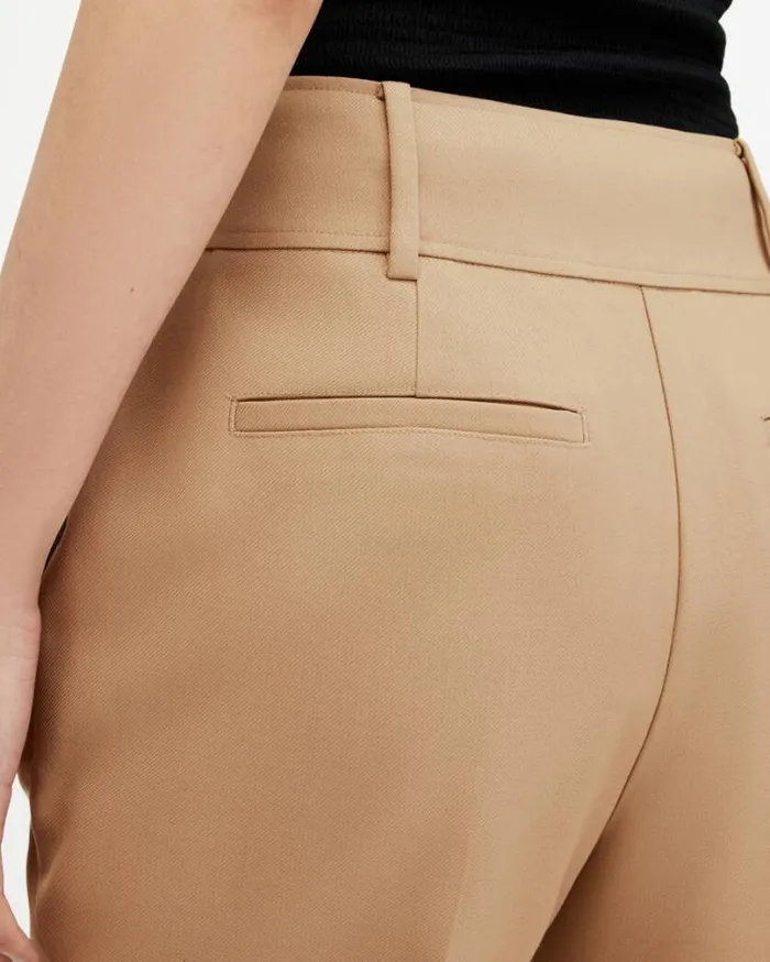 Sevenh HighRise Slim Flared Pants Camel Brown Women AllSaints Pants and Leggings Sevenh HighRise Slim Flared Pants Camel Brown Women AllSaints Pants and Leggings