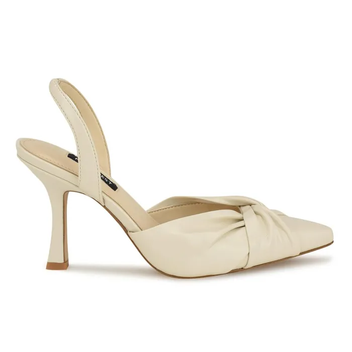 Shanti Slingback Pumps Ivory Women Nine West Slingbacks