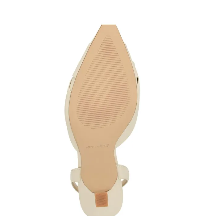 Shanti Slingback Pumps Ivory Women Nine West Slingbacks Shanti Slingback Pumps Ivory Women Nine West Slingbacks