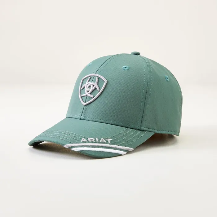 Shield Performance Cap Sage Green Women Ariat Hats and Caps