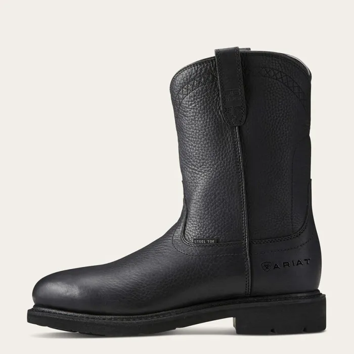 Sierra Steel Toe Work Boot Black Men Ariat Work Boots Sierra Steel Toe Work Boot Black Men Ariat Work Boots