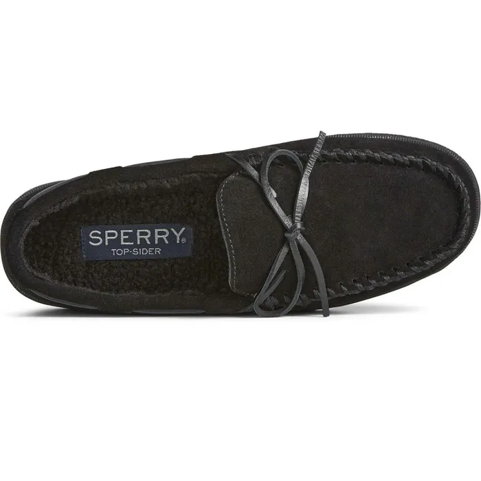 Slippers and Moccasins Men Sperry Doyle Moc 1Eye Slipper Black Slippers and Moccasins Men Sperry Doyle Moc 1Eye Slipper Black
