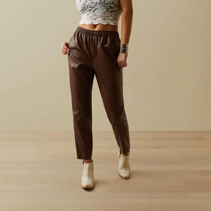 Small Town Jogger Pant Fondue Fudge Women Ariat Pants and Shorts Small Town Jogger Pant Fondue Fudge Women Ariat Pants and Shorts