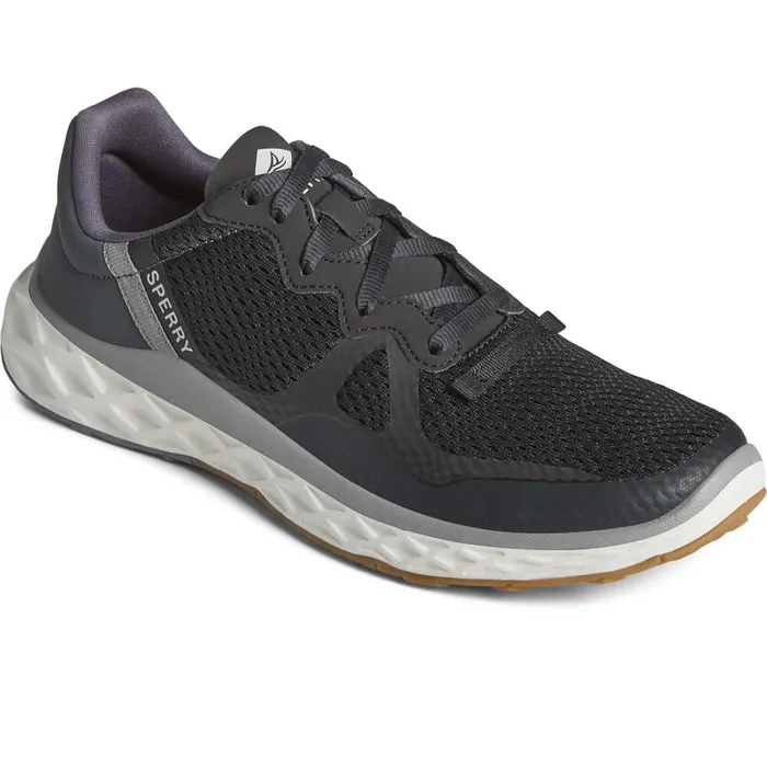 Sneakers Men Sperry SeaCycled Headsail Sneaker Black Sneakers Men Sperry SeaCycled Headsail Sneaker Black
