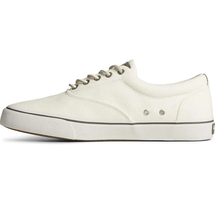 Sneakers Men Sperry SeaCycled Striper II CVO Textile Sneaker White Sneakers Men Sperry SeaCycled Striper II CVO Textile Sneaker White