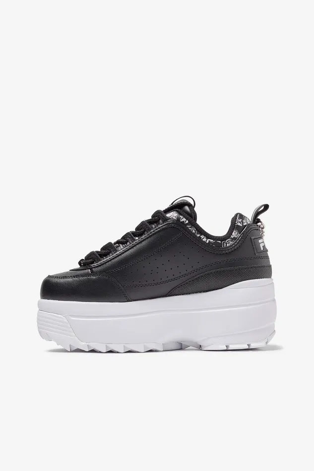 Sneakers Women Fila Disruptor 2 Wedge Festival 021 Blackwhiteblack Sneakers Women Fila Disruptor 2 Wedge Festival 021 Blackwhiteblack
