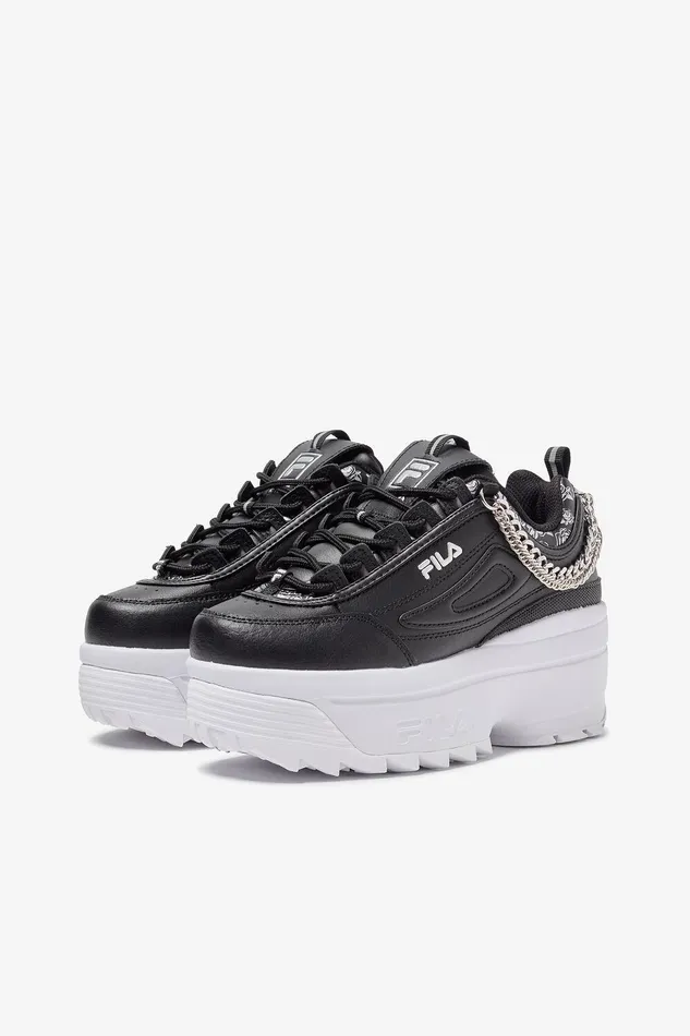 Sneakers Women Fila Disruptor 2 Wedge Festival 021 Blackwhiteblack Sneakers Women Fila Disruptor 2 Wedge Festival 021 Blackwhiteblack