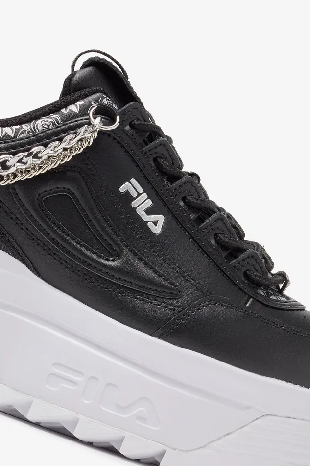 Sneakers Women Fila Disruptor 2 Wedge Festival 021 Blackwhiteblack Sneakers Women Fila Disruptor 2 Wedge Festival 021 Blackwhiteblack