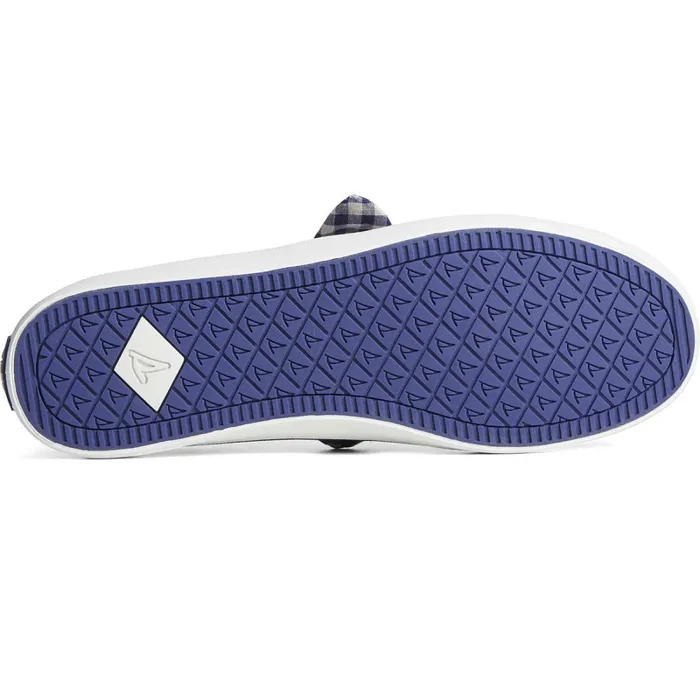 Sneakers Women Sperry Crest Vibe Gingham Sneaker Blue Sneakers Women Sperry Crest Vibe Gingham Sneaker Blue