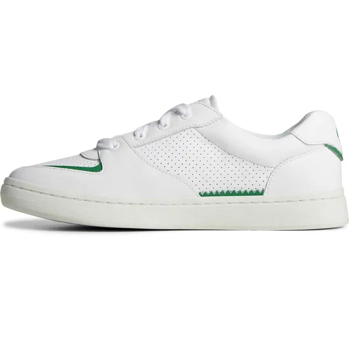 Sneakers Women Sperry SeaCycled Kona Cupsole Sneaker Whitegreen Sneakers Women Sperry SeaCycled Kona Cupsole Sneaker Whitegreen