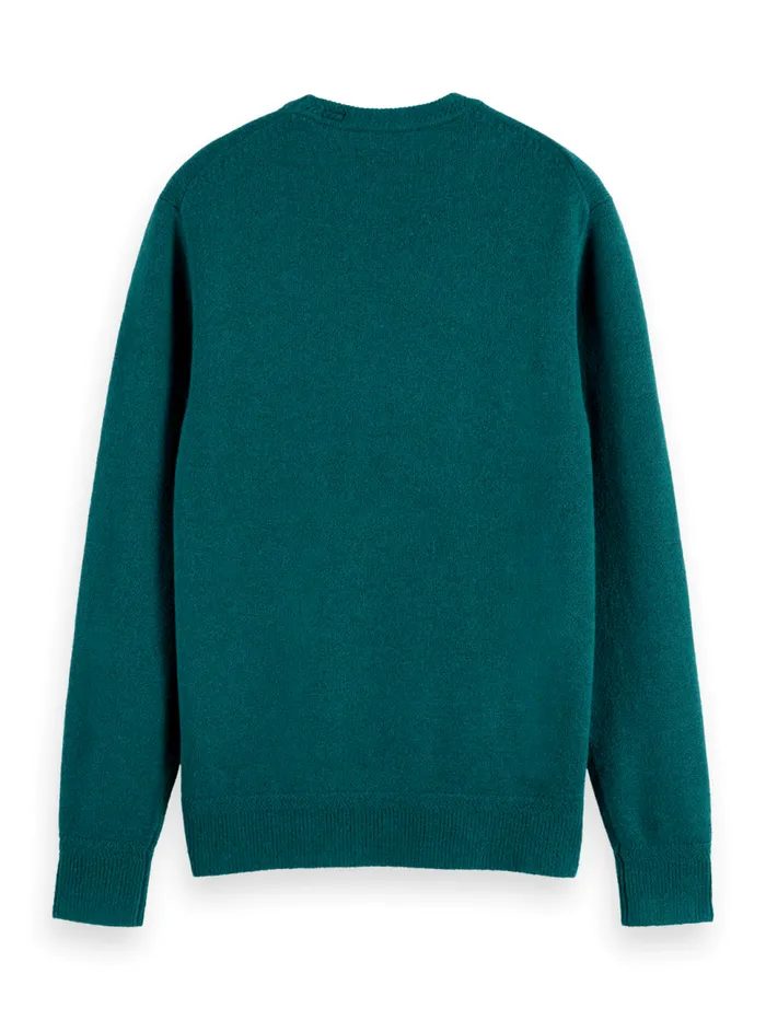 SOFT KNIT REGULAR FIT SWEATER Black Men Scotch and Soda Knitwear