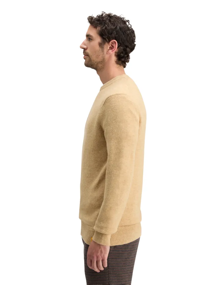 SOFT KNIT REGULAR FIT SWEATER Black Men Scotch and Soda Knitwear