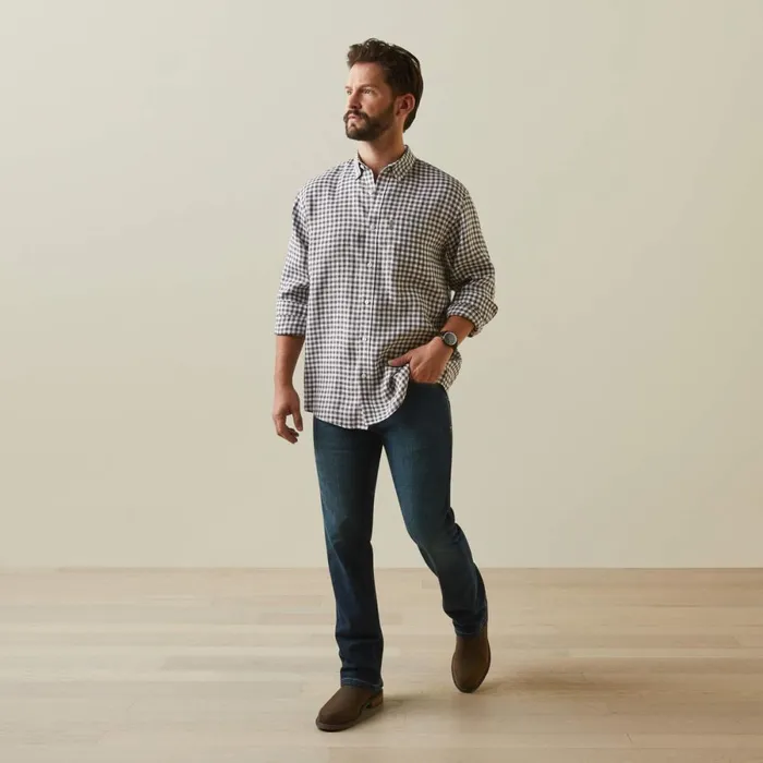 Sonoma Shirt Banyan Bark Check Men Ariat Button Down Shirts Sonoma Shirt Banyan Bark Check Men Ariat Button Down Shirts