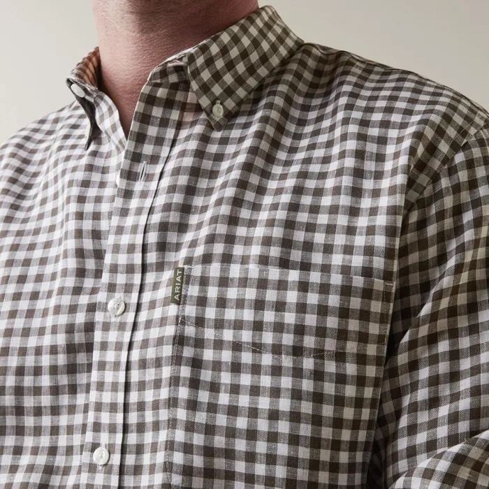 Sonoma Shirt Banyan Bark Check Men Ariat Button Down Shirts Sonoma Shirt Banyan Bark Check Men Ariat Button Down Shirts