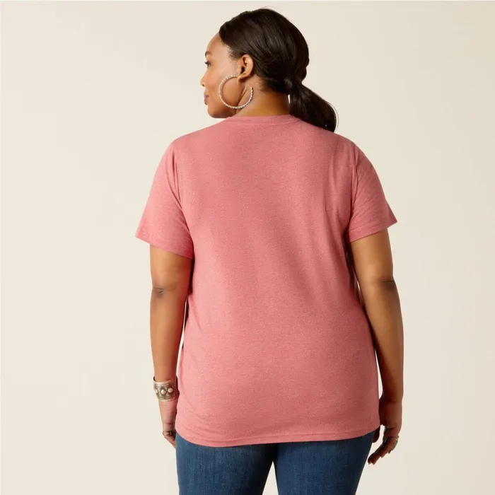 Souvenir TShirt Garnet Heather Women Ariat TShirts and Tops Souvenir TShirt Garnet Heather Women Ariat TShirts and Tops